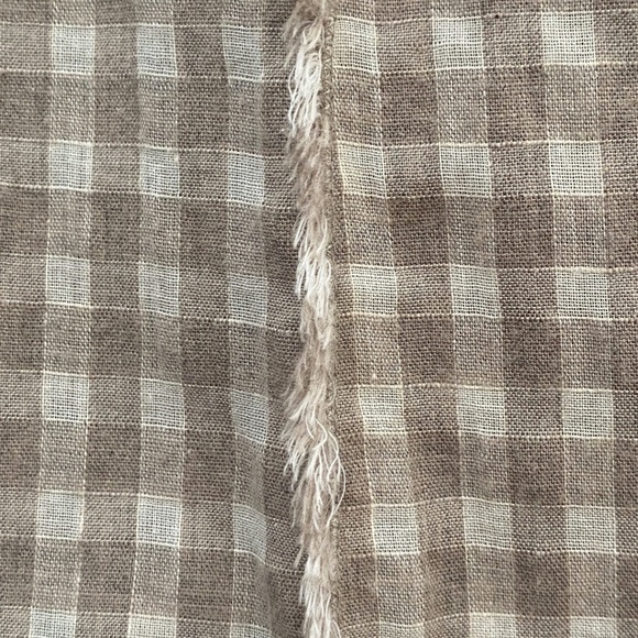 Lafayette 148 Women's Button Down Shirt Gingham Plaid Size M - Picture 10 of 14